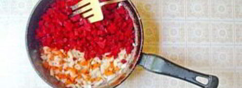 летний борщ с кабачками. Шаг 3