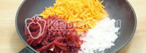 постный борщ с фасолью. Шаг 2