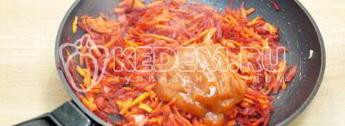 постный борщ с фасолью. Шаг 3