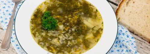 постный зеленый борщ. Шаг 10