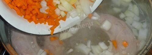 бульон из индейки. Шаг 8