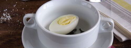 бульон с яйцом. Шаг 7