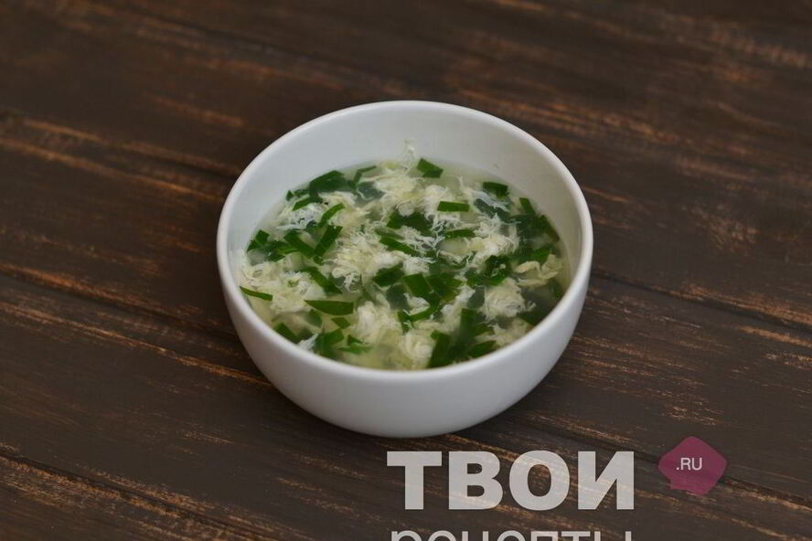 Рецепт бульона со шпинатом