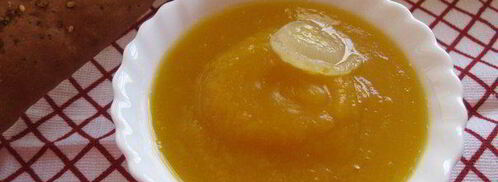 кремовый суп из тыквы на курином бульоне. Шаг 5