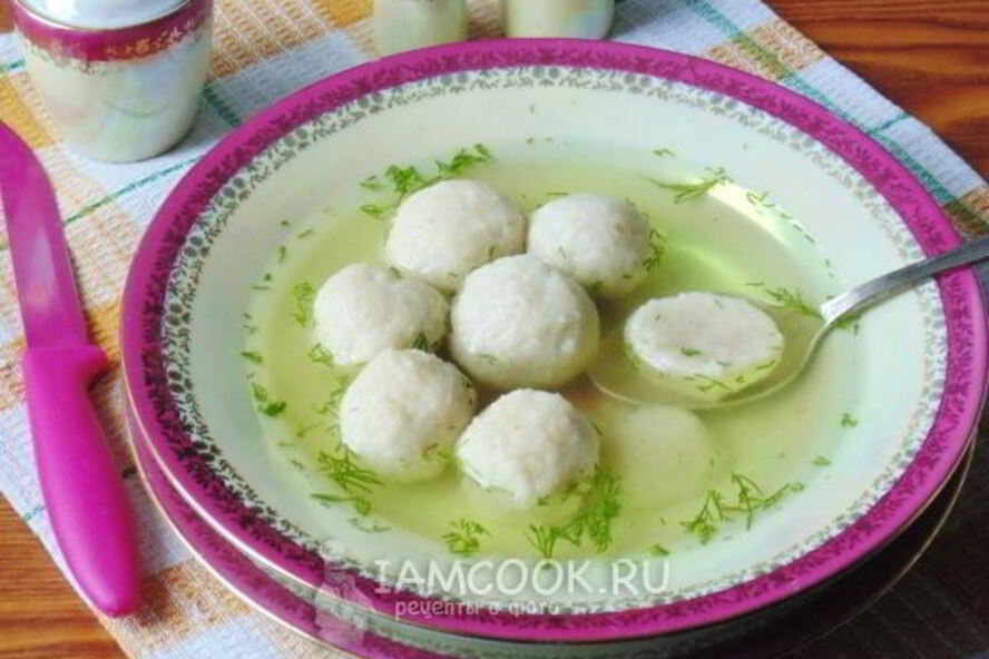 Рецепт куриного бульона с галушками из лаваша