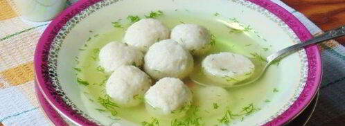 куриный бульон с галушками из лаваша. Шаг 10