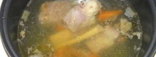 мясной бульон в мультиварке. Шаг 7