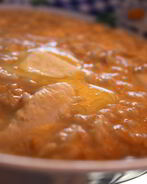 Овсяная каша на курином бульоне