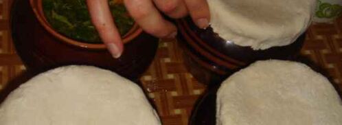 пельмени в горшочках с печенью и бульоном. Шаг 67