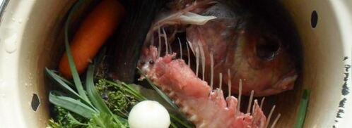 прозрачный рыбный бульон. Шаг 2