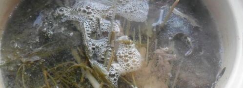 прозрачный рыбный бульон. Шаг 3