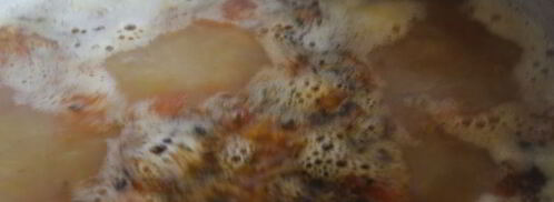 пряный чечевичный суп на курином бульоне. Шаг 6