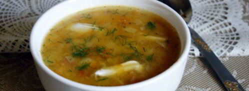 пряный чечевичный суп на курином бульоне. Шаг 7