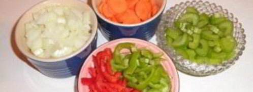 суп с фрикадельками на курином бульоне. Шаг 2