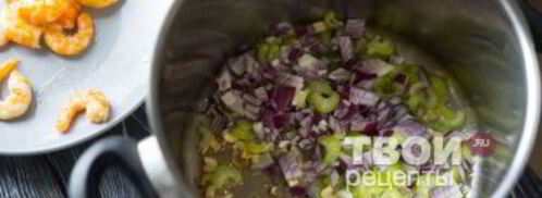 тыквенный суп с бульоном и крупами. Шаг 15