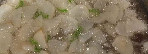 чесночный суп с цукини и сухариками. Шаг 3