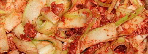 чесночный суп с цукини и сухариками. Шаг 6