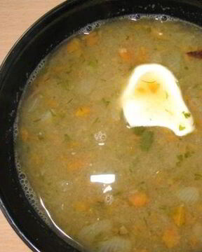 Гороховый суп для ребенка