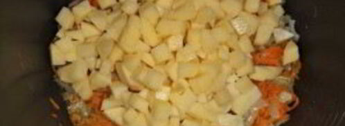 гороховый суп на копченых ребрышках. Шаг 3