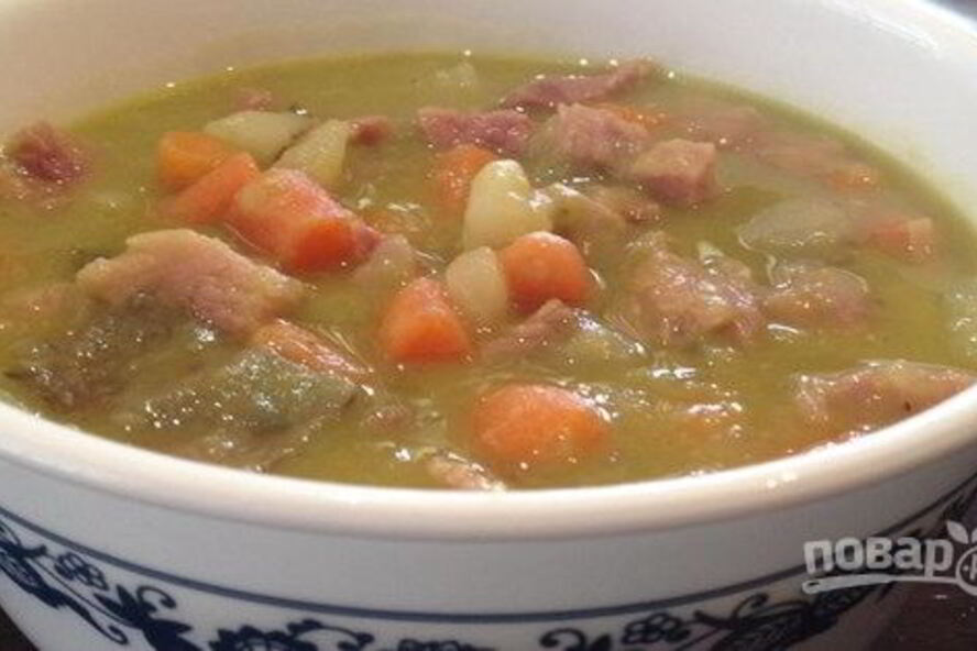 Рецепт горохового супа простого