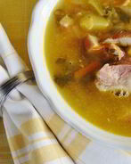 Гороховый суп с беконом