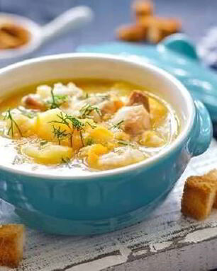 Гороховый суп с грудинкой