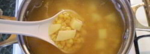 гороховый суп с картофелем. Шаг 6