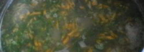 гороховый суп с копченой курицей. Шаг 8