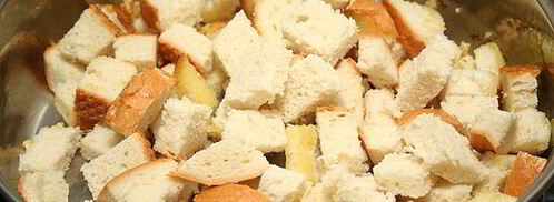 гороховый суп с копченостями и гренками. Шаг 12