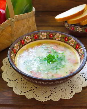 Гороховый суп с копченостями