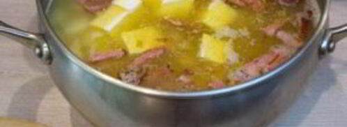 гороховый суп с копченостями. Шаг 7