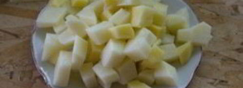 гороховый суп с копченым салом. Шаг 8