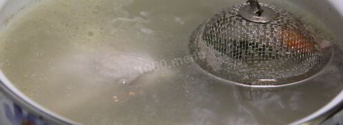 гороховый суп с копчеными ребрышками и курицей. Шаг 2