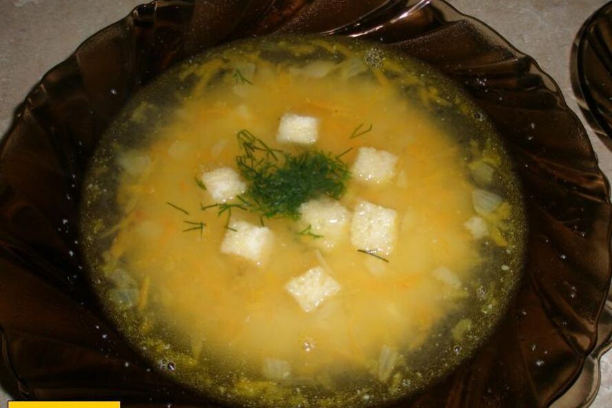 Рецепт горохового супа с копчеными ребрышками