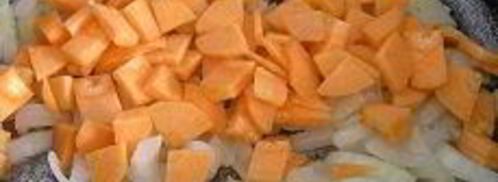 гороховый суп с мидиями. Шаг 2