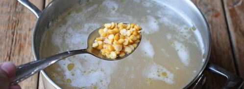 гороховый суп с плавленым сыром. Шаг 6