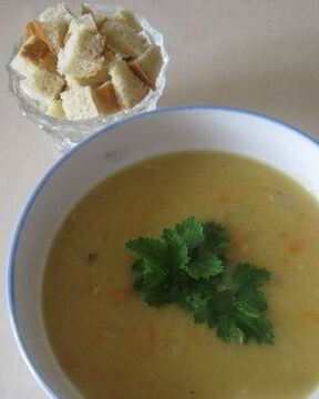 Гороховый суп с ребрами