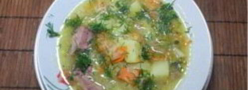 гороховый суп с рулькой. Шаг 4