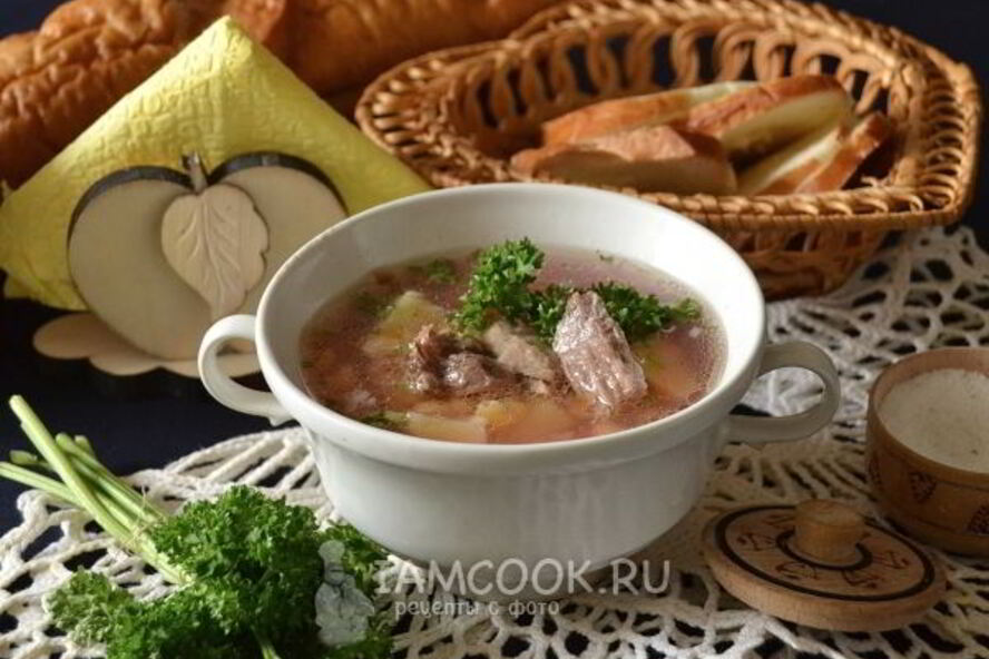 Рецепт горохового супа с тушенкой