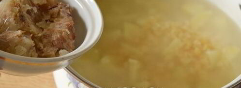 гороховый суп с тушенкой. Шаг 4