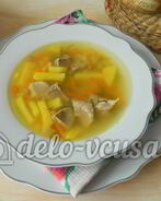 Гороховый суп со свининой