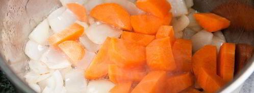 гороховый суп в буханке. Шаг 6