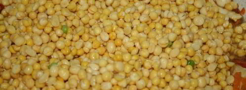 густой гороховый суп с куриной грудкой и чорризо. Шаг 4