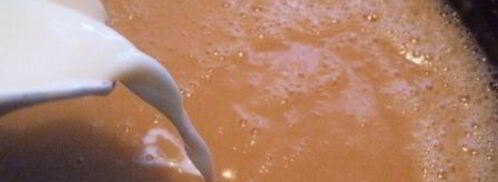 легкий гороховый суп с чесночными гренками. Шаг 4