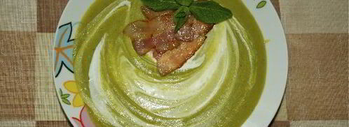 мятно-гороховый крем-суп. Шаг 6