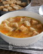 Постный гороховый суп в мультиварке