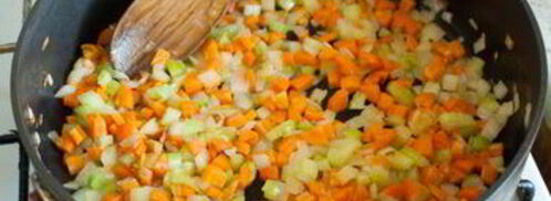 простой гороховый суп с ветчиной. Шаг 4