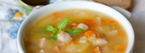 простой гороховый суп с ветчиной. Шаг 9