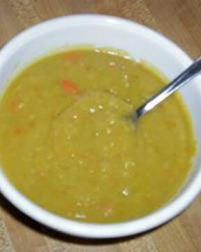 Суп гороховый постный по-монастырски