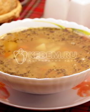 Суп гороховый